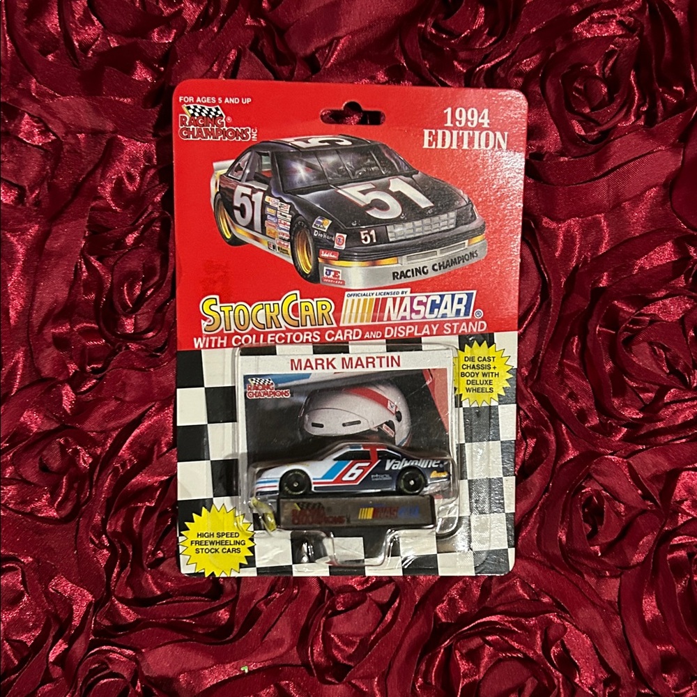 Racing Champions NASCAR Stock Car with Display Stand - Mark Martin